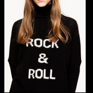 Zadig Voltaire style “Rock & Roll”Sweater